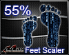 Max- Feet Scaler 55% -M
