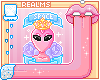 Space Babe Badge