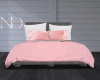 ND| Pink & Grey Bed