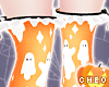 𝓒.WITCH ghost socks