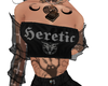 Heretic Goth Top