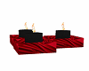 RED N BLK CANDLE