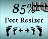 Foot Resizer 85%