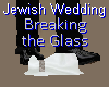 Jewish Wedding Glass