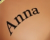 tatoo Anna