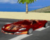 ANIMATED RED TUNING CAR