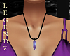 Purple Chrystal Necklace