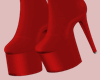 E* Red Rose Boots