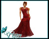 Olivia Dk Red Gown