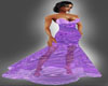 elegant Violet Dress