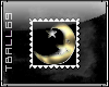 a moon stamp