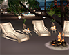 Cancum Deck Chairs &Fire