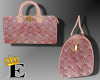 GG Pink Print Handbag