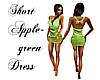 Short Applegreen Dress