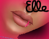 El~ Pink Lip Ring