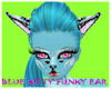 Blue Kitty Funky ear