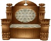 Wood Single Throne