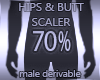 Hips & Butt Scaler 70%