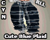 RLL Cute Blue Plaid