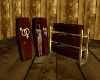 ANIMATED SET OF COFFINS