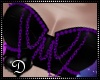 {D} Chained Bra PURPLE