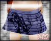 *MD*MiniBluesatin skirt