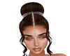brown wedding hair