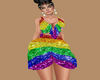 Pride Ruffle Dress