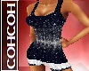 Navy Sparkle Tank Outfit