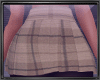 Tan/Black Plaid Skirt