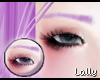 ☹ purple eyebrows