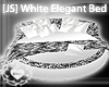 [JS] White Elegant Bed