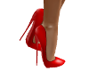 Red glossy 7inches heels