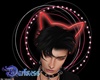 Red Neon Cat Ears