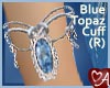 .a Blue Topaz Cuff (R)