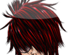Black Red Emo Jess Hair
