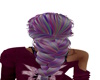 Purple rainbow braid