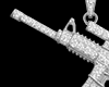 AR15 Silver Chain F