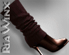 Brown Sweater Boots