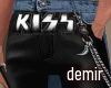 [D] Kiss leather pants