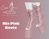 Nia Pink Boots