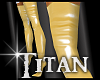 TT*Gold Fantasy Boots