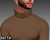 ✔ Brown Turtleneck