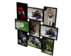 9-Photo Wooden Frame