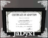 Adoption Cert. - Romair