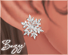 B | Snowflake Earrings