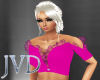 JVD Sexy Hot Pink Top