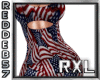 Patriotic Mini Dress Rxl