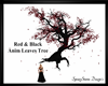 Red & Blk Anim Tree Lrg