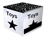 Black/Silver Toy Box